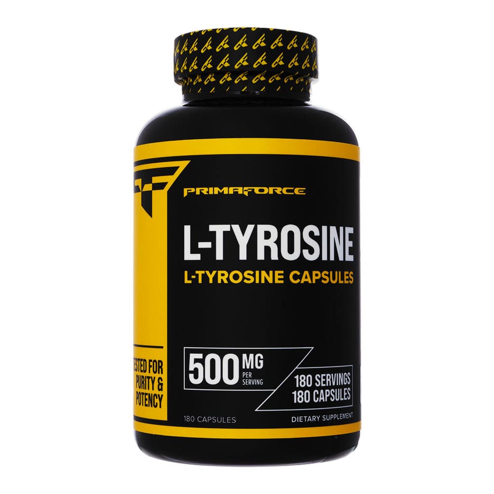 [PRIMAFORCE]L-チロシン500mg 【1本180カプセル】