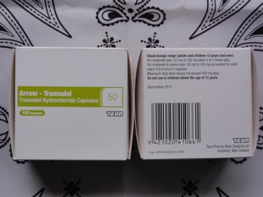 [トラマールジェネリック]トラマドール50mg 【1箱100カプセル】 レビュー投稿画像 サムネイル