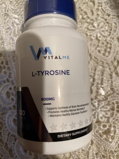 [VitalMe]バイタルミー L-チロシン500mg 【1本120カプセル】 レビュー投稿画像 サムネイル