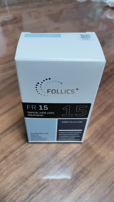 [FOLLICS]フォリックス FR15 ローション(ミノキシジル15％) 【1本60ml】 レビュー投稿画像 サムネイル