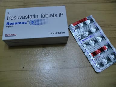 [クレストールジェネリック]ロスマック5mg 【1箱150錠】 レビュー投稿画像 サムネイル