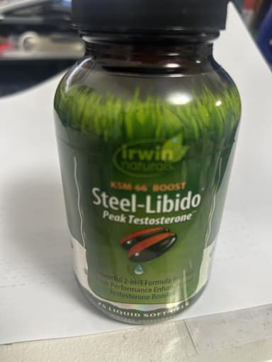 [irwin naturals]スティールリビドーピークテストステロン 【1本75リキッドソフトジェル】 レビュー投稿画像 サムネイル