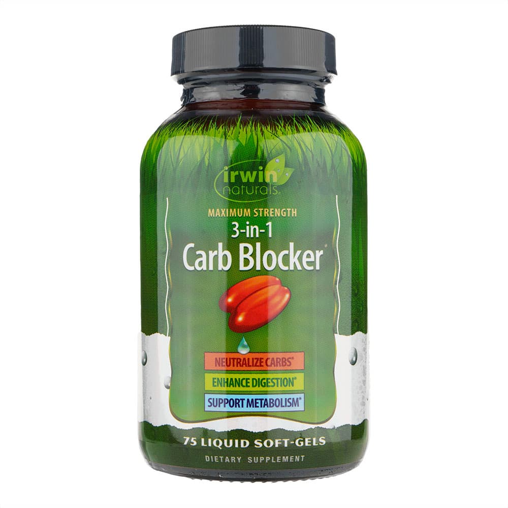 マキシマムストレングス 3in1 カーボブロッカー(irwin naturals)